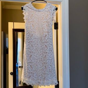 Francesca’s White Lace Dress